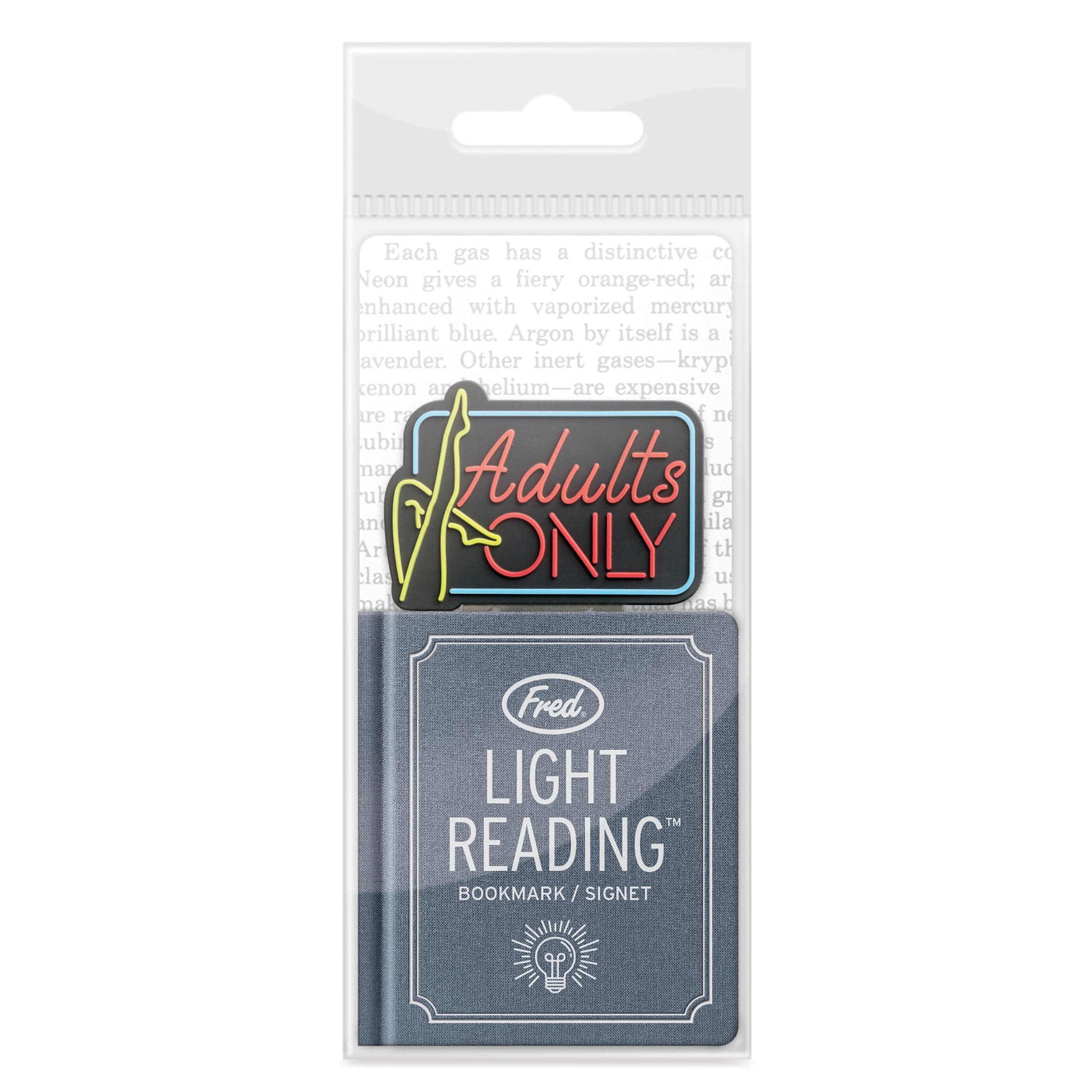 Fred Light Reading Bookmark - Adults Only